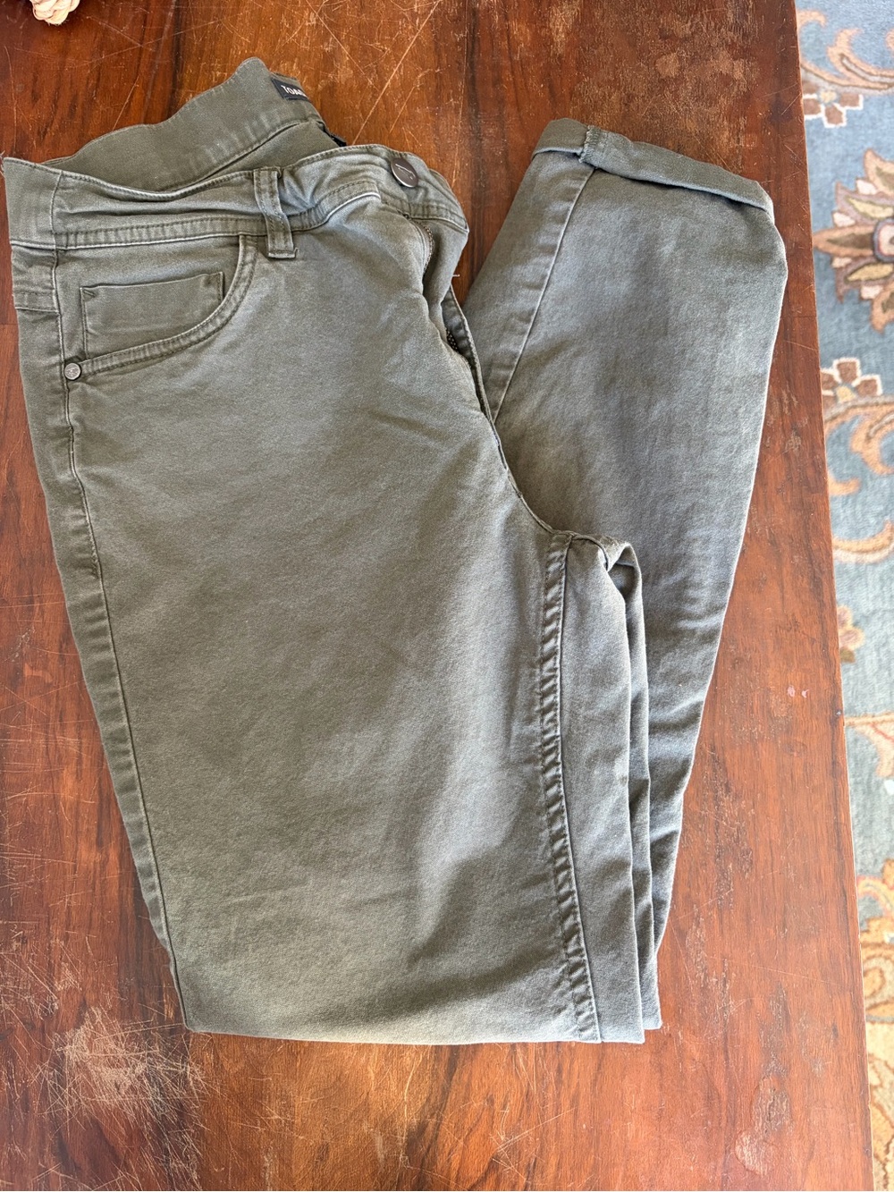 Toad & Co Olive Green Earthworks Pant